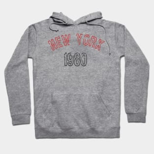 New York Text Hoodie